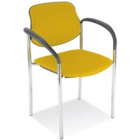 Krzes�o styl arm, br�zowo-be�owy