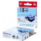 TaŚma d1 do drukowania dymo 12*7 cz.czarna/t.przezrocz.