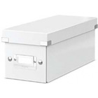PudŁo na pŁyty cd/dvd click & store leitz, 44 pŁyt w wĄskim etui, biaŁy, szer.143 x wys.147 x dŁ.352 mm l6041-00-01