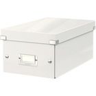 PudŁo na pŁyty cd/dvd click & store leitz, 60 pŁyt w wĄskim etui, biaŁy, szer.206 x wys.147 x dŁ.352 mm l6042-00-01