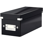 PudŁo na pŁyty cd/dvd click & store leitz, 44 pŁyt w wĄskim etui, czarny, szer.143 x wys.147 x dŁ.352 mm l6041-00-95