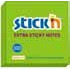 Notes samoprz. stick'n extra sticky 76x76 90kart. zielony neonowy 21167
