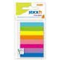 Zak�adki indeksuj�ce stickn 45x8 mix 8 kolor�w neonowych 20 kart. 21401