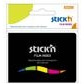 Zak�adki indeksuj�ce stickn 45x12 mix 5 kolor�w neonowych 25 kart. w czarnym etui 21076