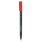 Foliopis permanentny staedtler lumocolor s czerwony s313-2