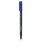Foliopis permanentny staedtler lumocolor f niebieski s318-3