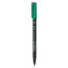 Foliopis permanentny staedtler lumocolor m zielony s317-5