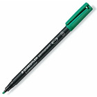 Foliopis permanentny staedtler lumocolor b zielony s314-5