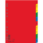 PrzekŁadki donau a4 plastikowe z indeksami numeryczne 1-10 7712095pl-99
