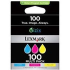 Tusz lexmark 100 14n0849 3-pack cmy