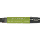 Marker permanentny q-connect jumbo Śc.koŃc. 2-20mm czarny kf00270