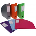 Pojemnik na czasopisma z kolekcji new colours biurfol, szeroko�� 100mm, zielony