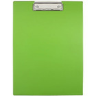 Deska a4 z klipem z kolekcji new colours biurfol a4 kkl-01 zielony
