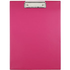 Deska a4 z klipem z kolekcji new colours biurfol a4 kkl-01 rӯowy