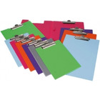 Deska a4 z klipem i deska a4 z klipem zamykana z kolekcji new colours biurfol, a4, zamykana, fioletowy