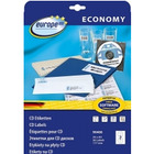 Etykiety uniwersalne europe na cd 117mm (25) 90406