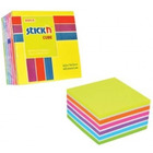 Notesy samoprzylepne kostka stickn, mix kolorÓw neonowych 76 x 76 mm, 400 kart. 21539