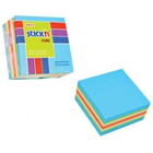 Notesy samoprzylepne kostka stickn, mix niebieskie neonowe i pastelowe 51 x 51 mm, 250 kart. 21535