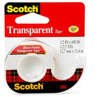 TaŚma samoprzylepna scotch transparentna 144 na podajniku 12,7 mm x 11,4 m