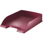 PÓŁka na dokumenty leitz style, 255 x 70 x 357 mm, ciemnoczerwony