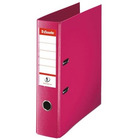 Segregator esselte standard a4/75 pcv fuksja 811313