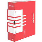 PudŁa archiwizacyjne dla formatu a4 i zbiorcze donau, 100 mm / 1000 kartek / 100 x 340 x 297 mm, czerwony 7661301fsc-04