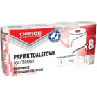Papier toaletowy biaŁy, 2-warstwowy / Śred.rolki 96 mm / dŁ.rolki 15 mb / gram. 2x16g/m2, il.list.150 / 8 rolek / biaŁy 22046119-14