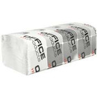 RĘczniki skŁadane zz makulaturowe, 1-warstwowy / szer.230 mm / dŁ. 230 mm / gram. 36g/m2, il.list.200 / opak.20 bind 4000 listkÓw / biaŁy 22047231-14