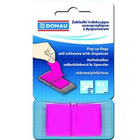 Zak�adki indeksuj�ce z dyspenserem donau, 1 x 50 ilo�� zak�adek / 25 x 45 mm  / rӯowy 7558001pl-13 