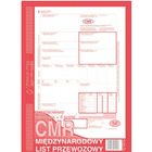 Druk cmr miĘdzynarodowy list przewozowy numerowany a4 80k o+4k 800-2n