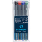 Foliopis schneider maxx 220 s 0,4mm 4 kolory sr112494