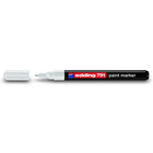 Marker lakierowy 791 edding bia�y 1-2 mm