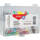 Zestaw biurowy office products, pinezki, klipy, spinacze 18301139-99