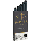 Naboje do piÓra parker quink (5) czarne s0116200 1950382
