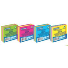 Kostki samoprzylepne neonowo-pastelowe donau, niebieski - mix, 50 x 50 mm 7575041-99