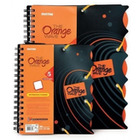 Koonotatnik orange double wire mintra, a5+, 90 kartek, kratka