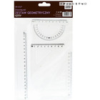 Zestaw geometryczny grand linijka 20cm + 2 ekierki + k�tomierz 130-1602