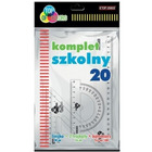 Zestaw geometryczny grand linijka 30cm + 2 ekierki + k�tomierz 130-1026