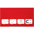 Tablica szklana nobo impression pro 1260 x 710 mm czerwona 1905185