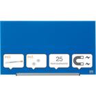 Tablica szklana nobo impression pro 680 x 380 mm niebieska 1905187