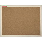 Tablica korkowa w sosnowej ramie drewnianej memoboards 100 x 150 mtc150100