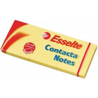 Notes samop. contacta esselte 40*50/3szt 100k ŻÓŁty 83012