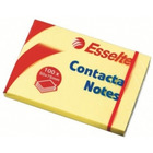 Notes samop. contacta esselte 75*125 100k ŻÓŁty 83001