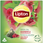 Herbata zielona lipton piramid green (20) malina+granat