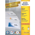 Etykiety avery zweckform 70 x 37, 25+5 ark., 6173