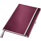 Notatnik leitz style a4/80 oprawa twarda rubinowa czerwie� l4476