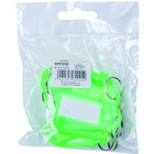 Zawieszki do kluczy (10) office products zielone 19115212-02