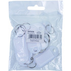 Zawieszki do kluczy (10) office products bia�e 19115212-14