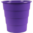 Kosz office products 16l pe�ny fioletowy 19054621-09