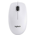 Logitech b100 mysz optyczna | przewodowa | usb | white